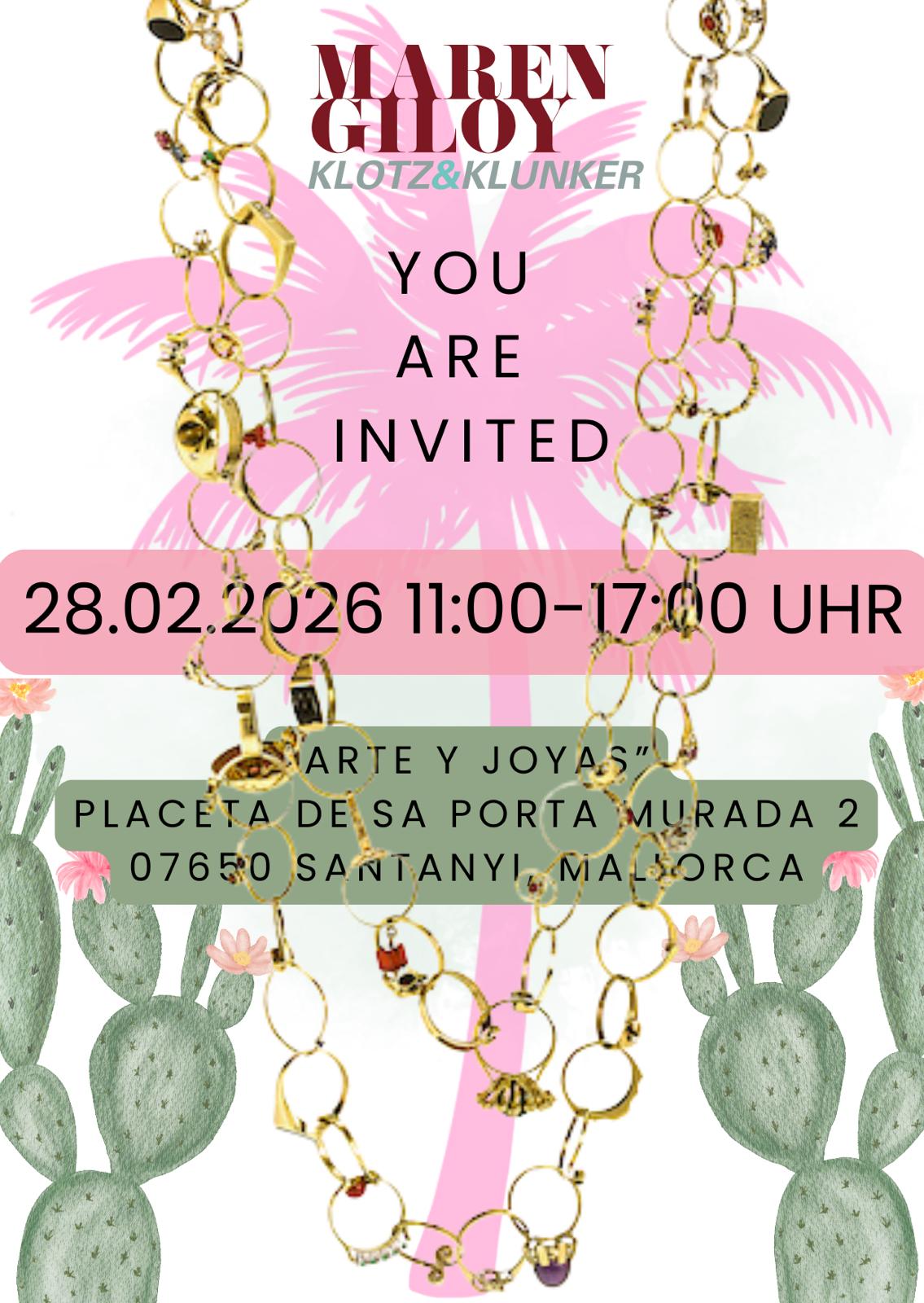 Einladung Ausstellung Santani 28.02.2026 Einladung Ausstellung Santani 28.02.2026